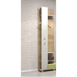 Σύνθεση εισόδου ξύλινο DELUX M3 54x204x30cm DIOMMI 42-115